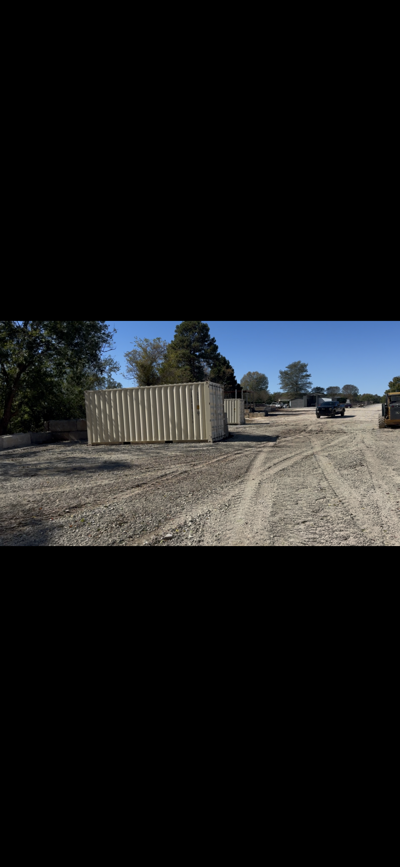 Yard space outside storage industrial 