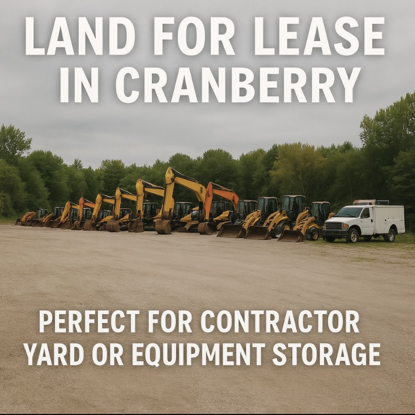 Land Perfect for Equipment Storage or Contractor Yard
