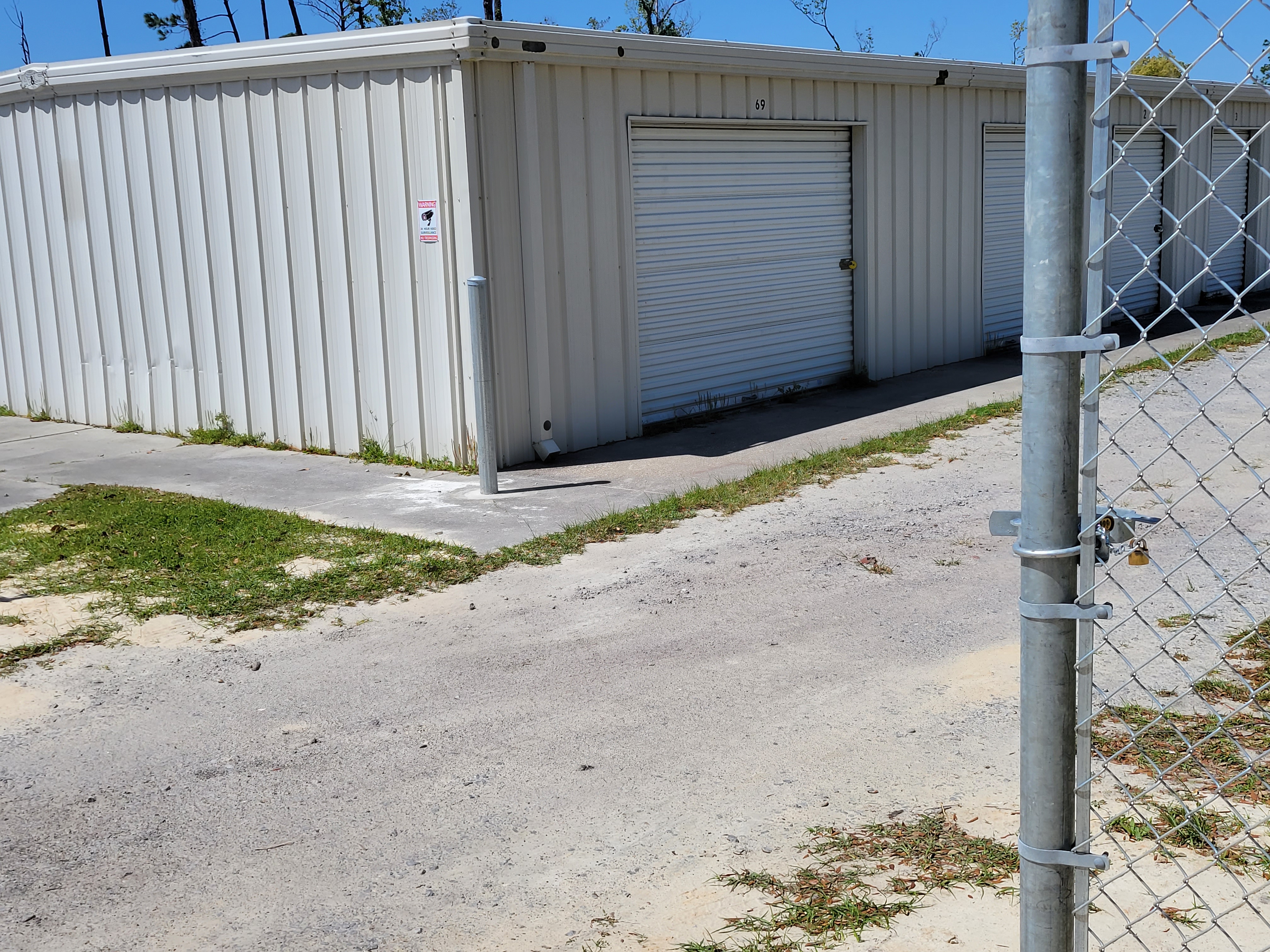 10 x 15 - non- climate controlled drive up storage