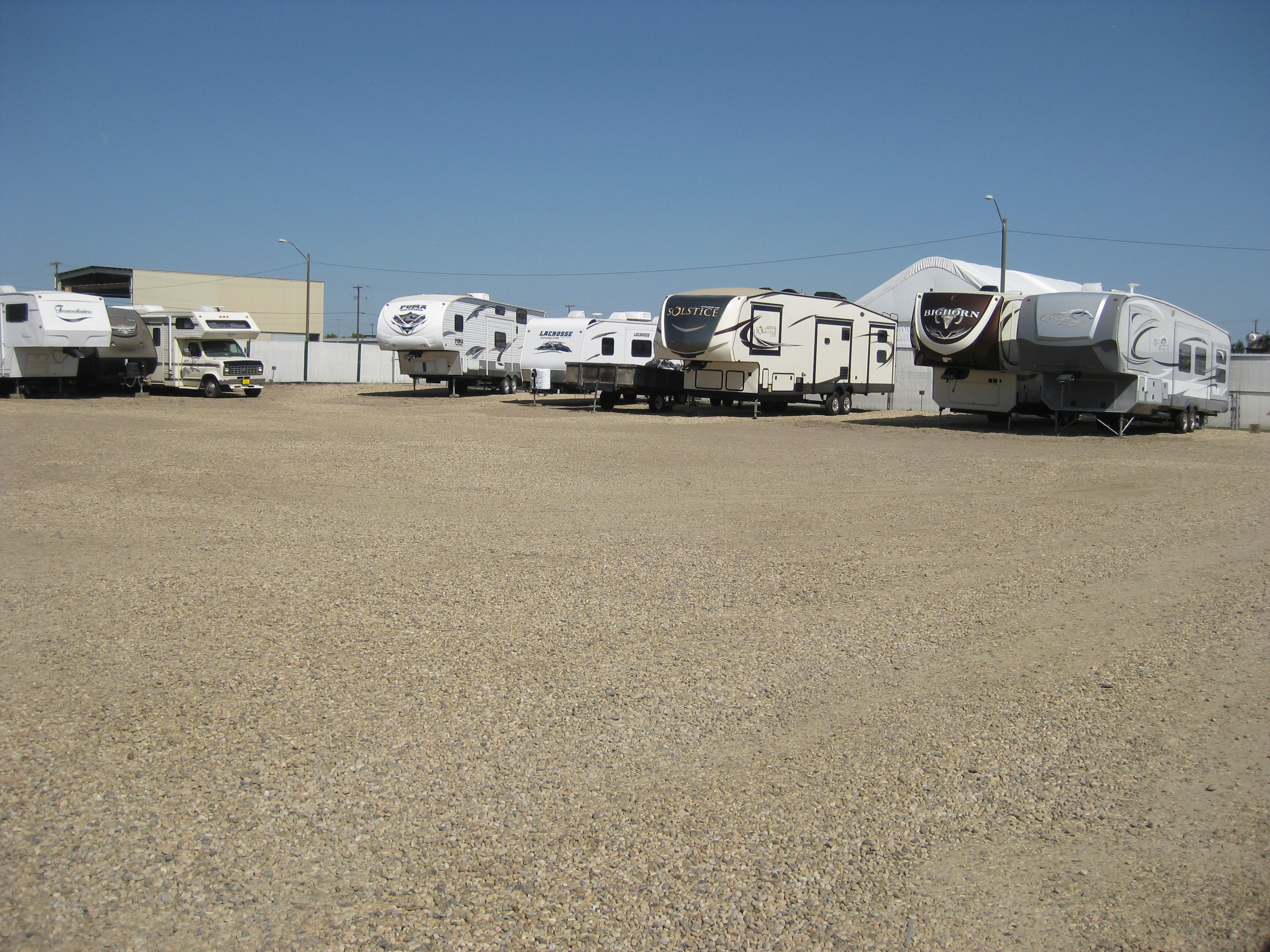 ASAP STORAGE SERVICES - Outside RV & Vehicle Storage - Gasoline Alley East - Petrolia Industrial Park