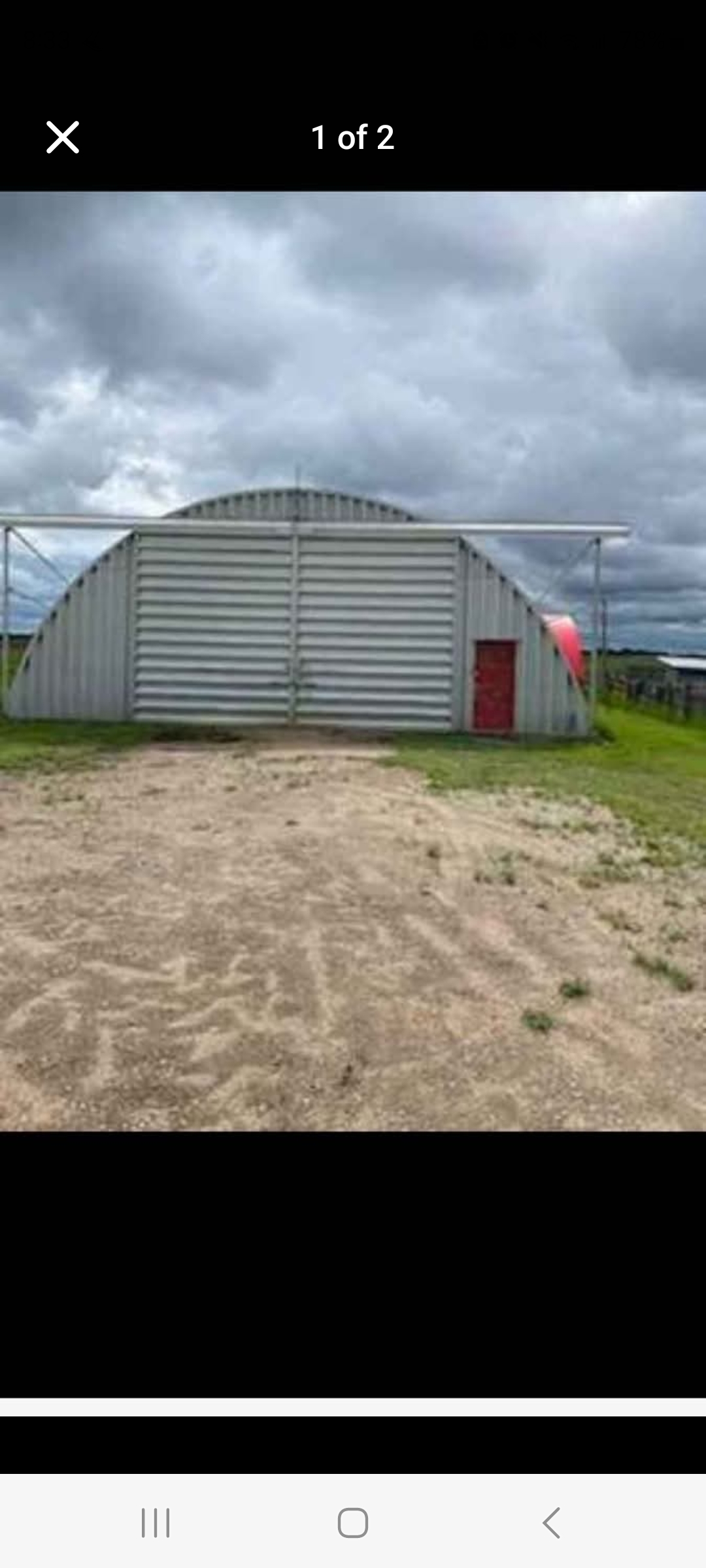 Quonset, Cover-all, yard storage for rent